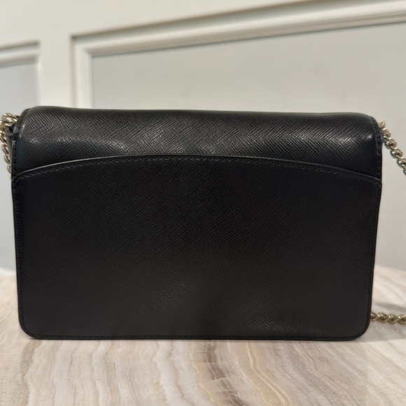 Kate Spade Bag Safari Giraffe and Zebra Black Leather Crossbody Bag RARE - Picture 10 of 17